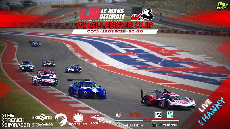 LMU Challenger Cup - COTA - By JB17 
