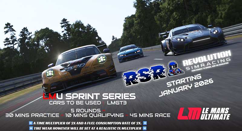 RSR - LMU GT3 SPRINT SERIES