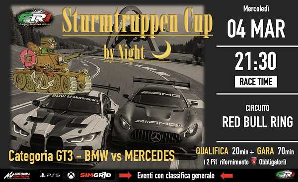 STURMTRUPPEN Cup by Night GT3