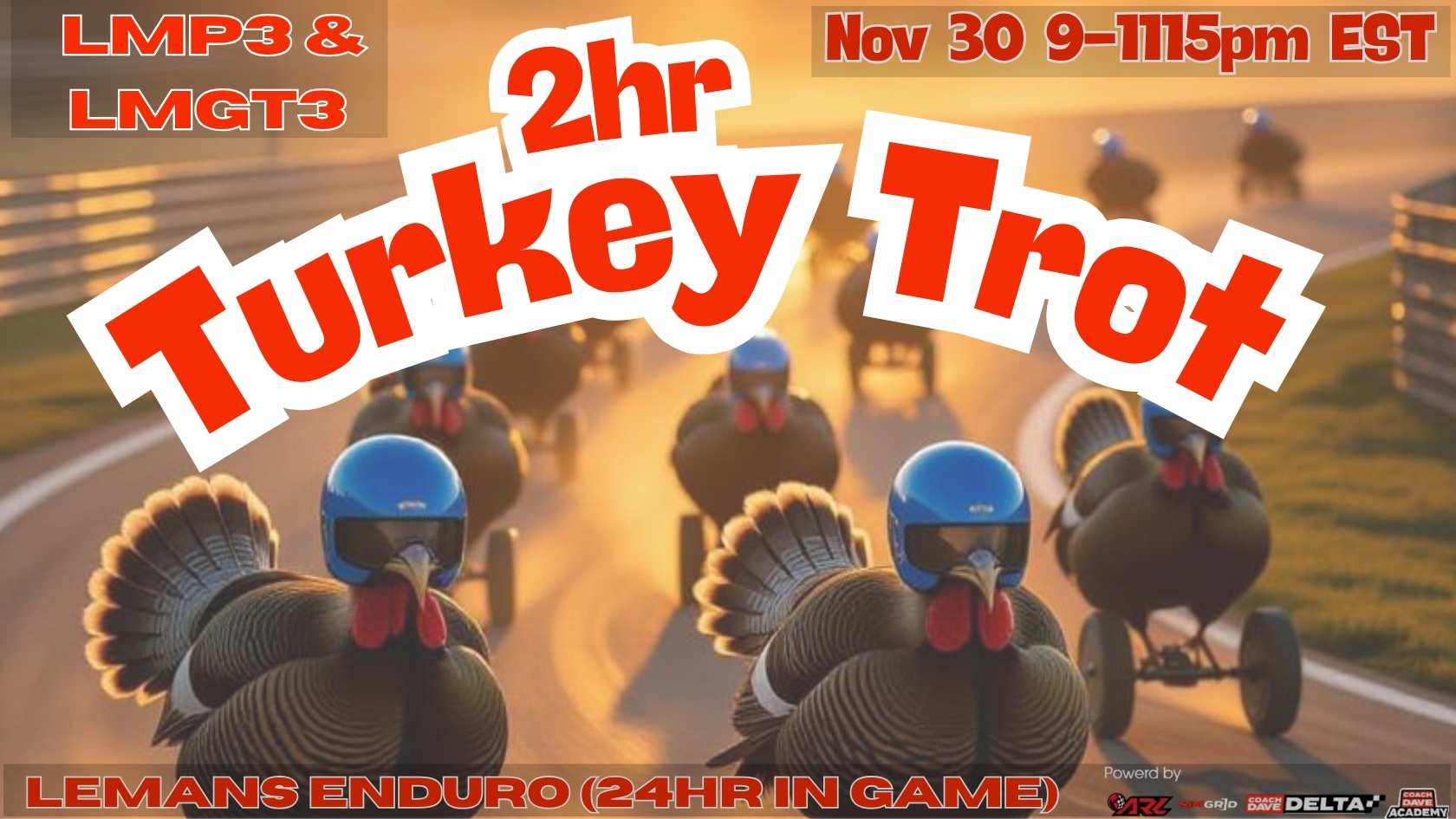 ARL Holiday Series Race #2... Goose's 2hr Turkey Trot