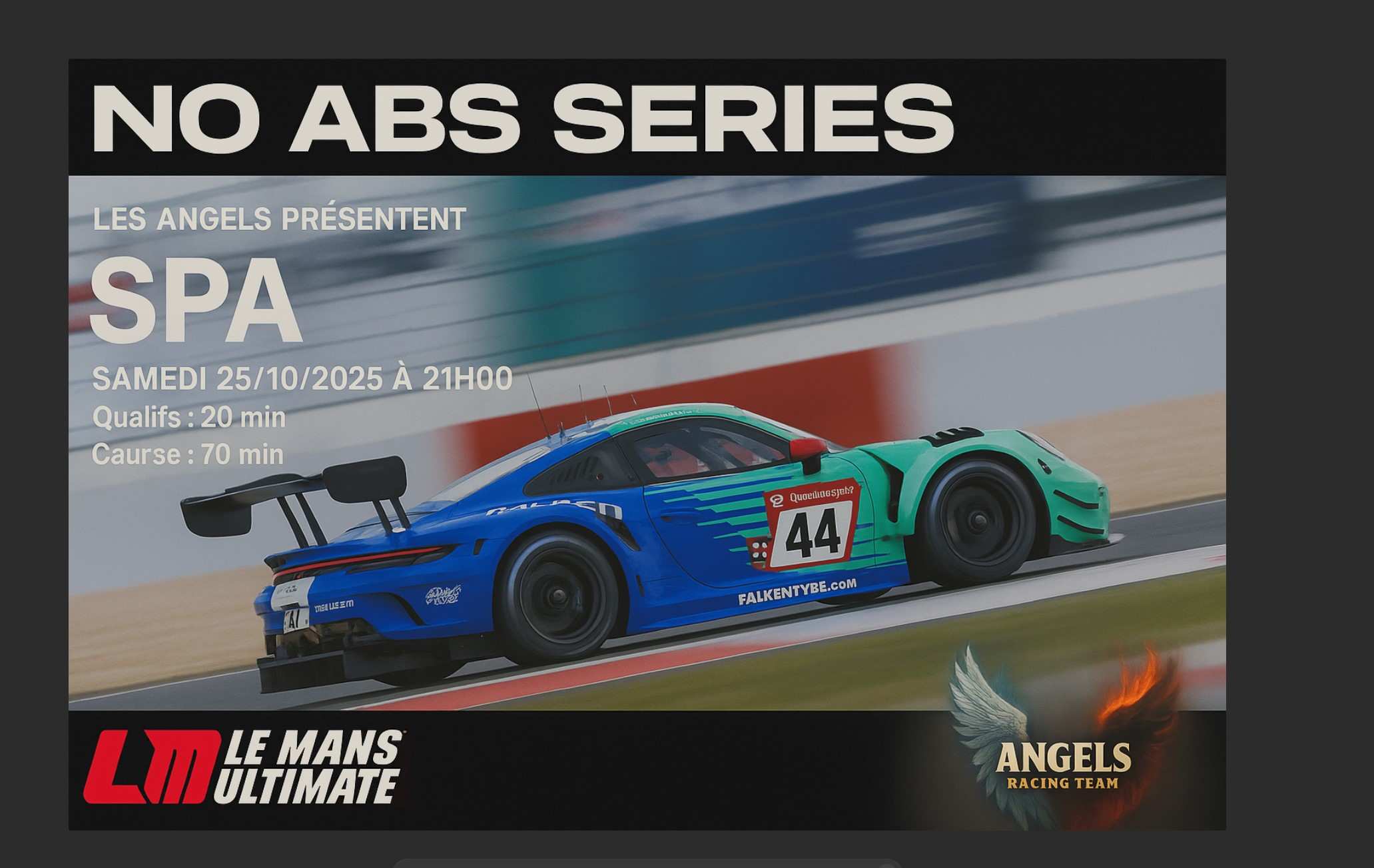 No ABS Series - SPA FRANCORCHAMPS