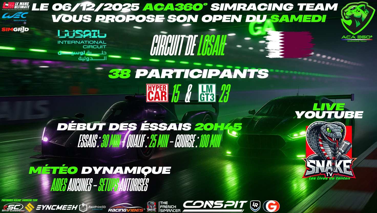 OPEN QATAR 1H40 BY TEAM ACA360°