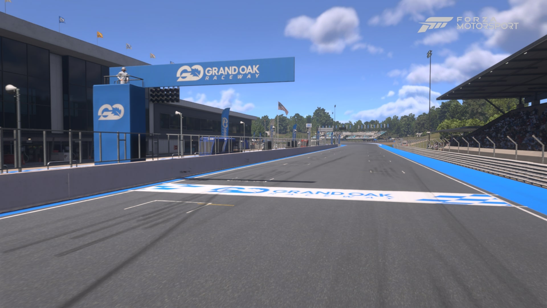 Grand Oak Raceway - National Circuit Reverse