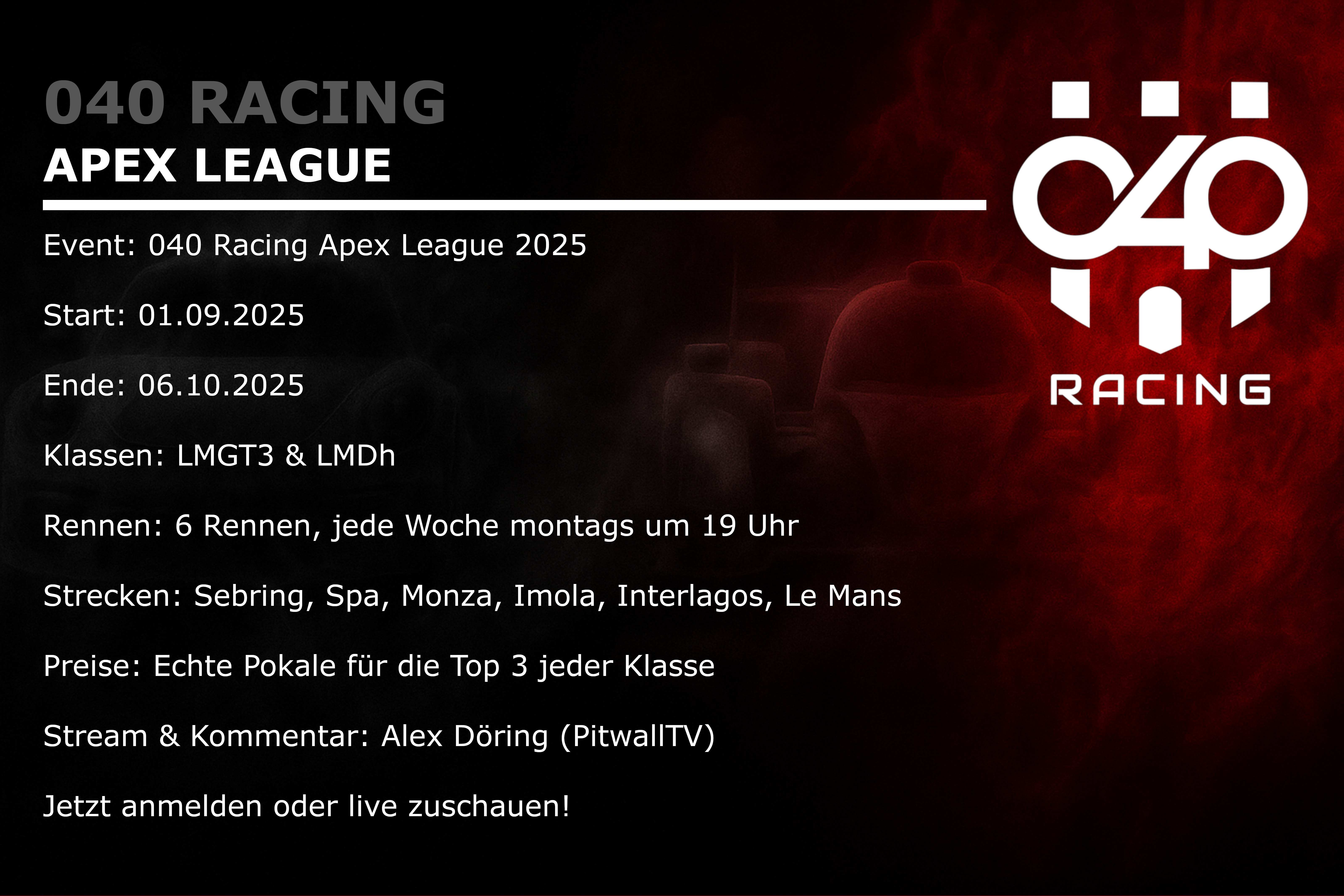 040 Racing | Apex League
