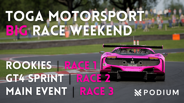 Toga Motorsport Big Race Weekend | SimGrid