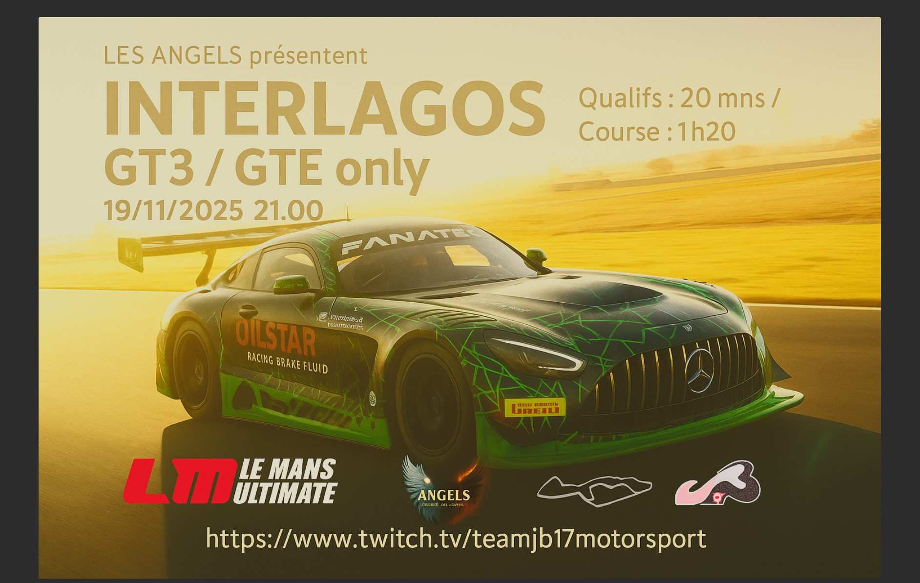 OPEN du Brésil, INTERLAGOS, GT Only