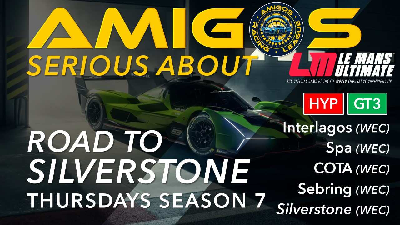 Amigos Thursdays | Road to Silverstone | Season 7