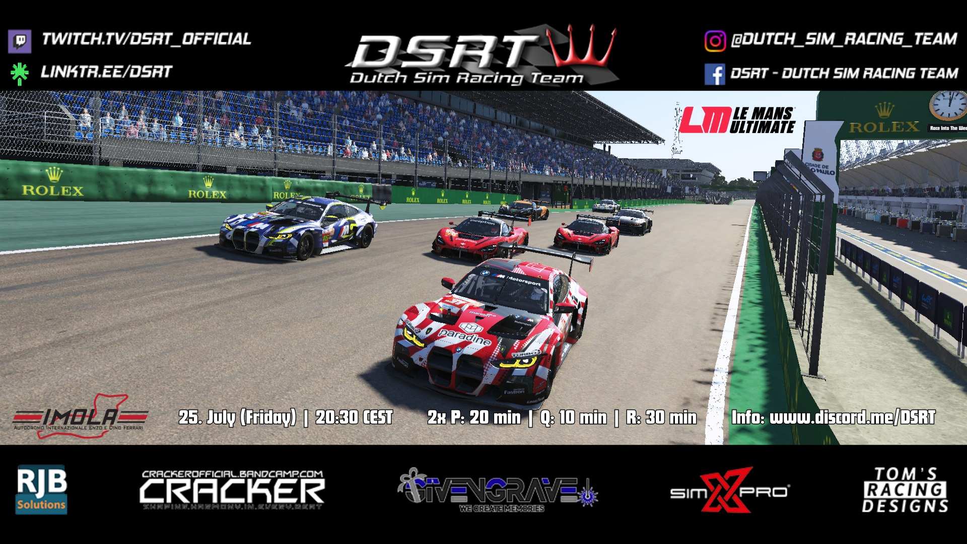 DSRT - Race Into The Weekend - Imola