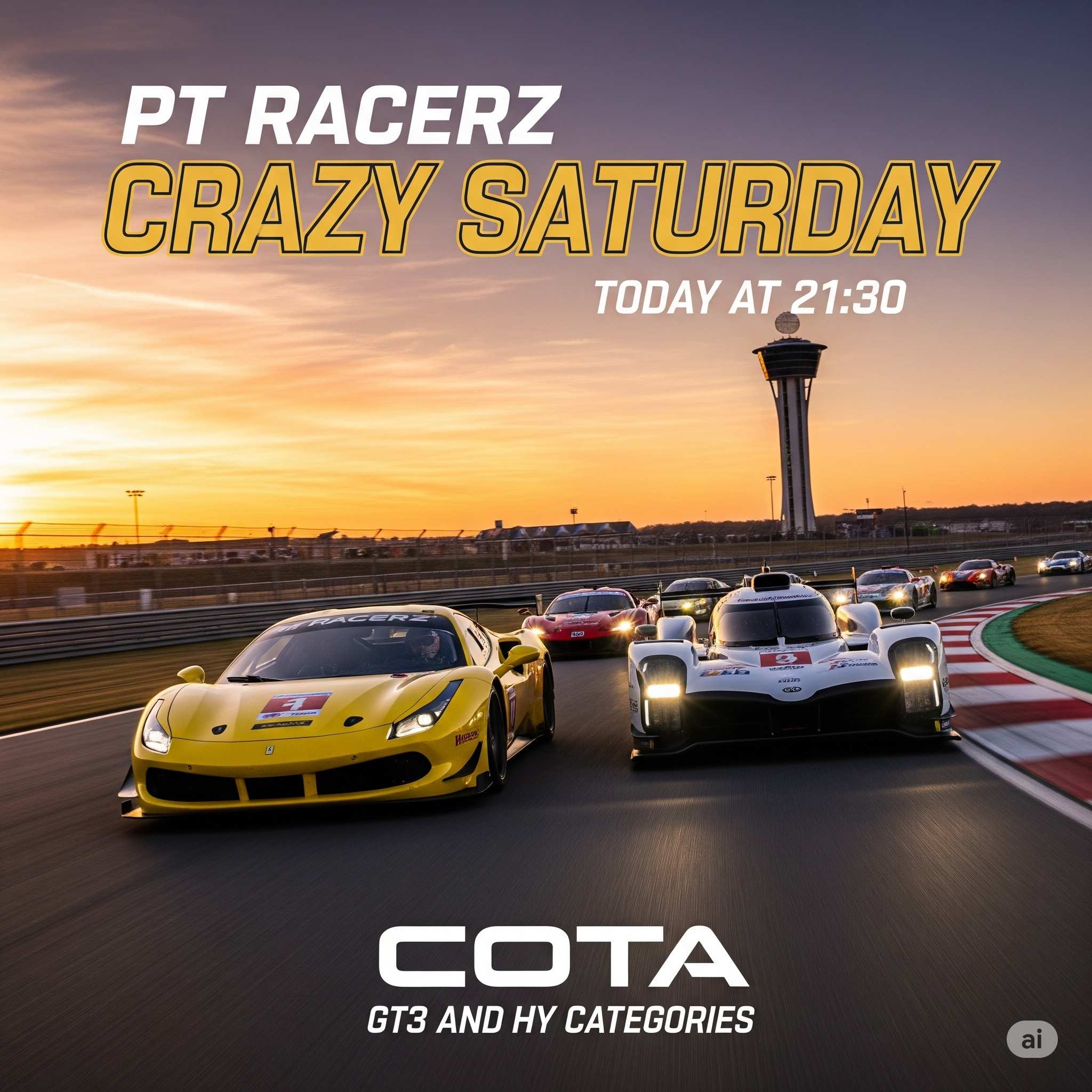 PT Racerz Crazy Saturdays