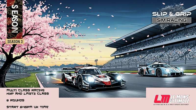 Slip & Grip LMU Multiclass Early 2026 Season