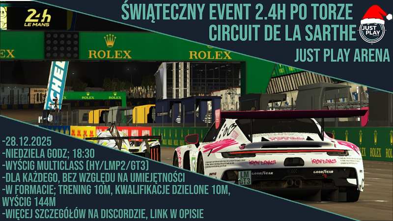 Świąteczny 2,4h Le Mans