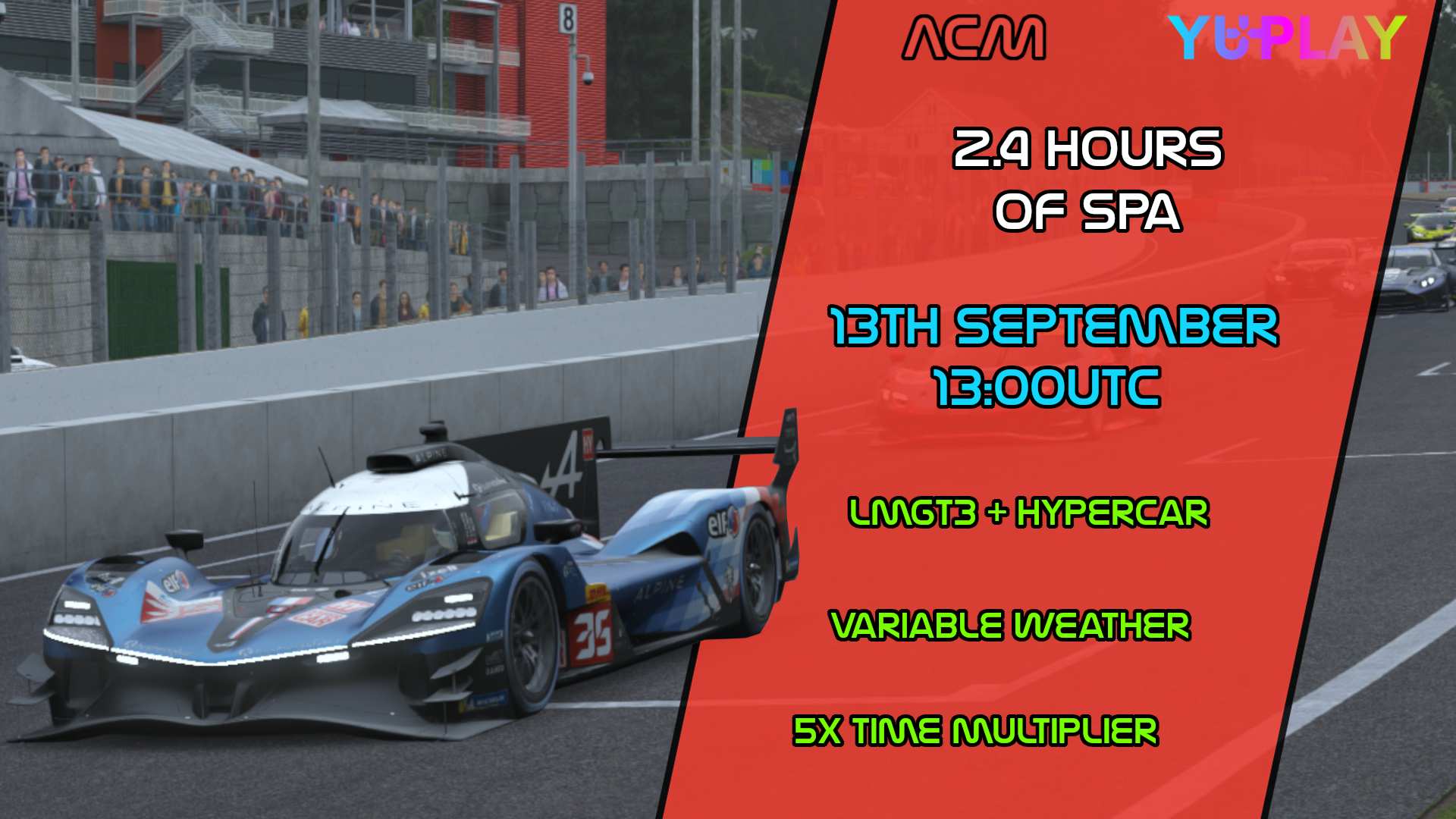 2.4 Hours of Multiclass Spa - LMU