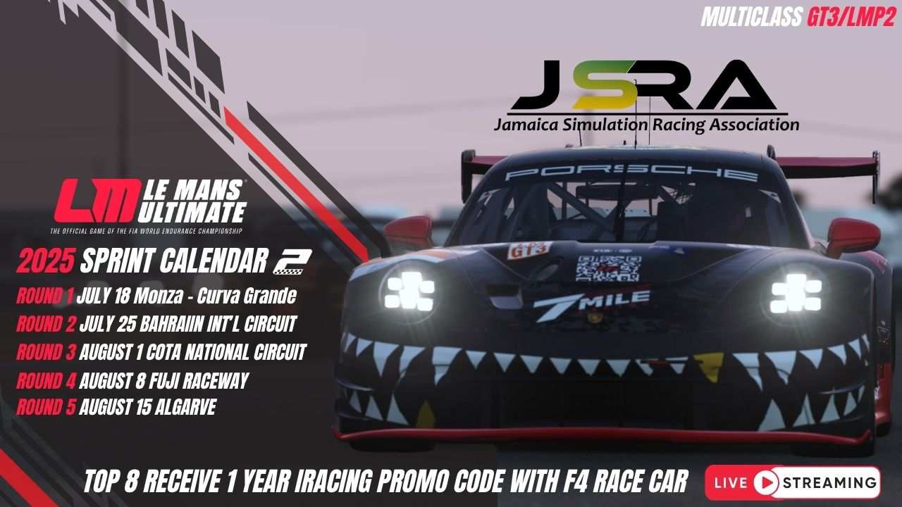 JSRA 2025 SPRINT SERIES 