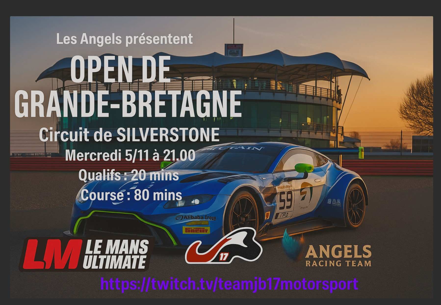 Open du Royaume-Uni, Circuit de SILVERSTONE