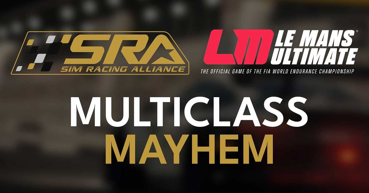 Sim Racing Alliance Multiclass Mayhem Rd 2 | SimGrid