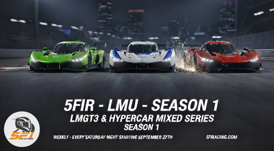 5FIRacing.com | 2025 - LMU - Founders - Season 1