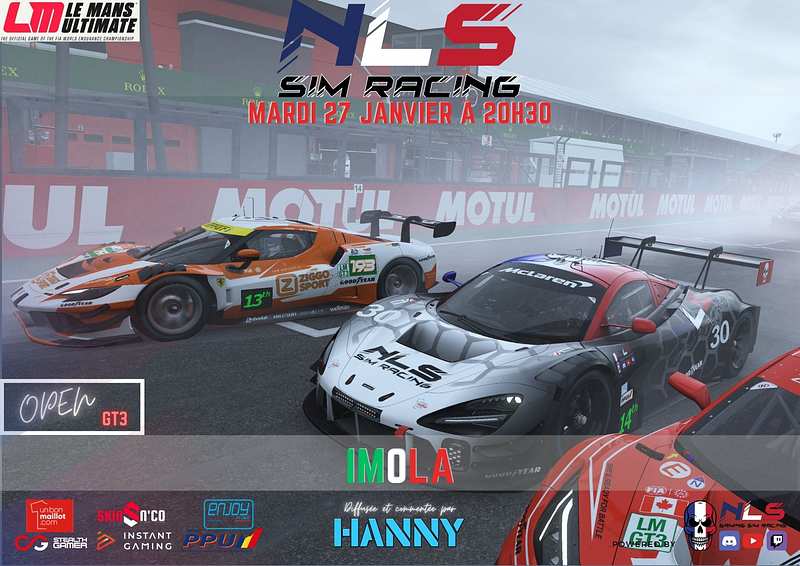 Open NLS SimRacing Imola
