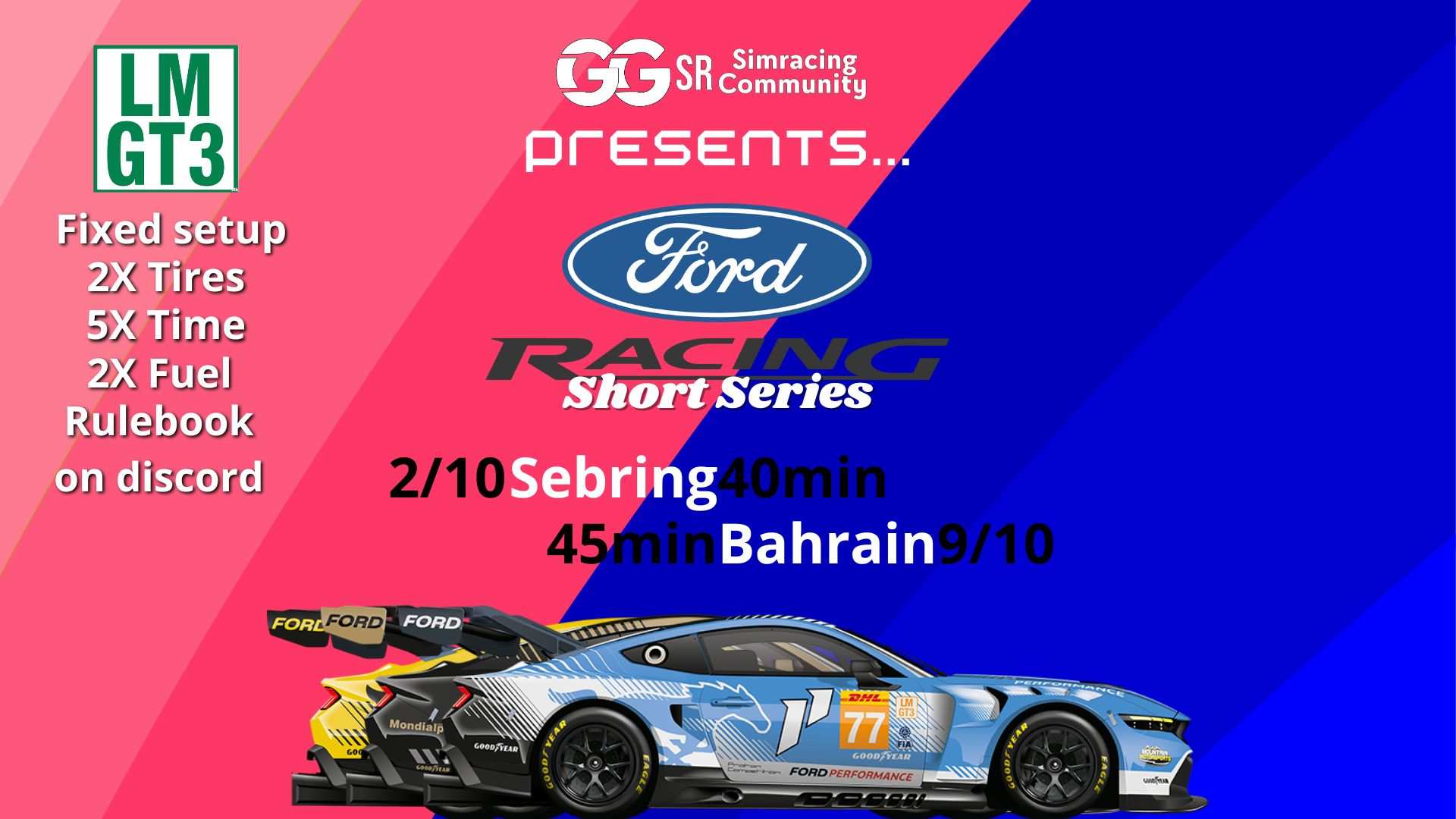 LMGT3 Ford Racing Short Series