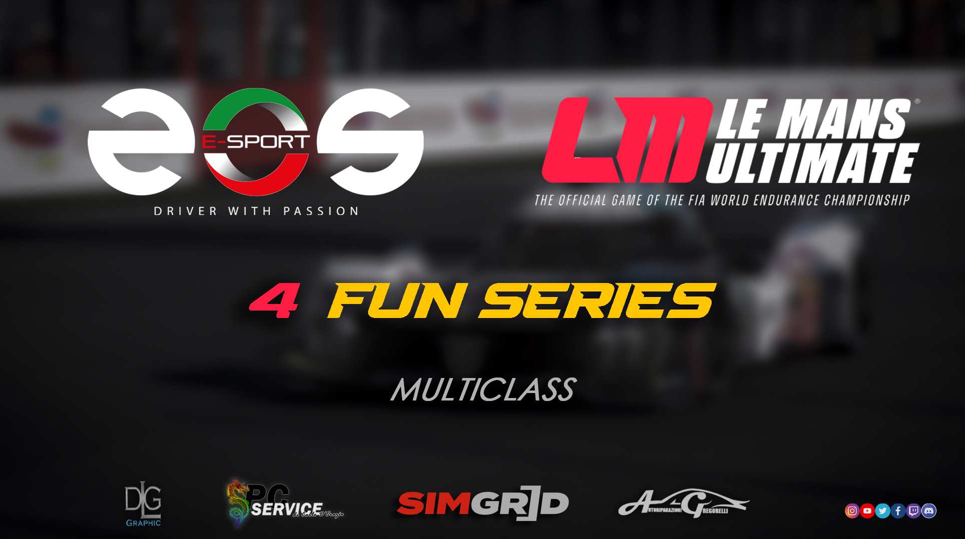 EoS E-Sport LMU 4 Fun RACE - Sponsored by Coach Dave Delta OPEN