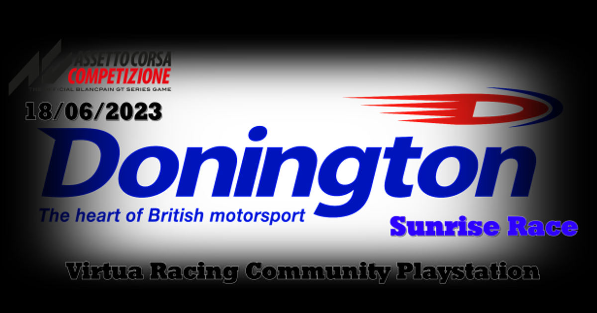 FREE EVENT - Sunrise Race - Donington | SimGrid