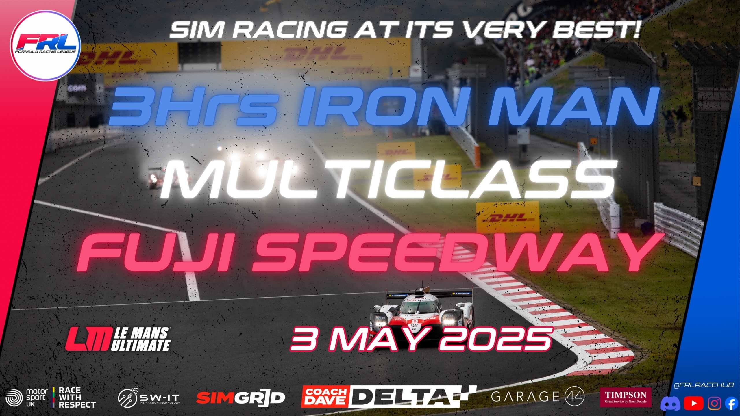 FRL • LMU •  Iron Man of FUJI(no chicane)