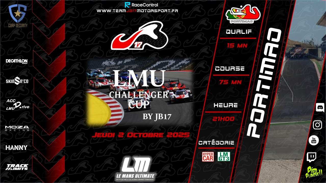 LMU Challenger Cup Portimao By JB17