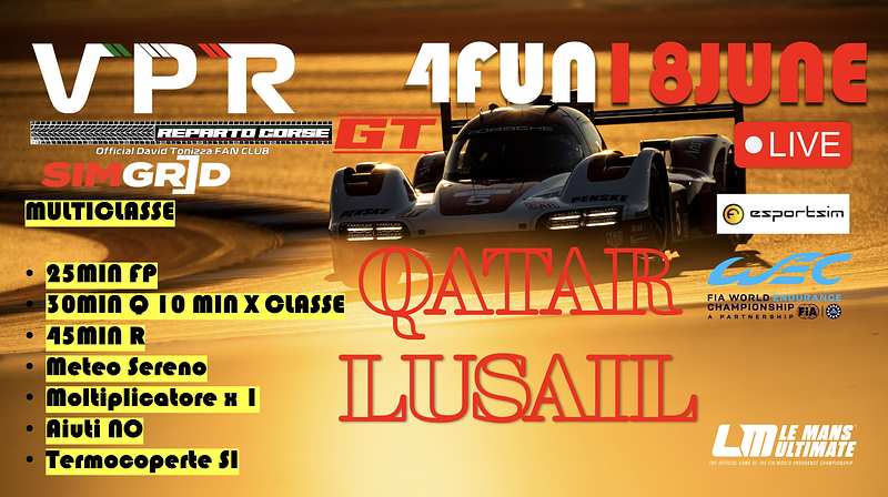 VPR 4FUN 🏁QATAR LUSAIL INTERNATIONAL CIRCUIT🏁