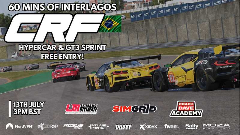CRF Motorsports | Le Mans Ultimate 60 Mins of Interlagos | Multiclass Sprint 