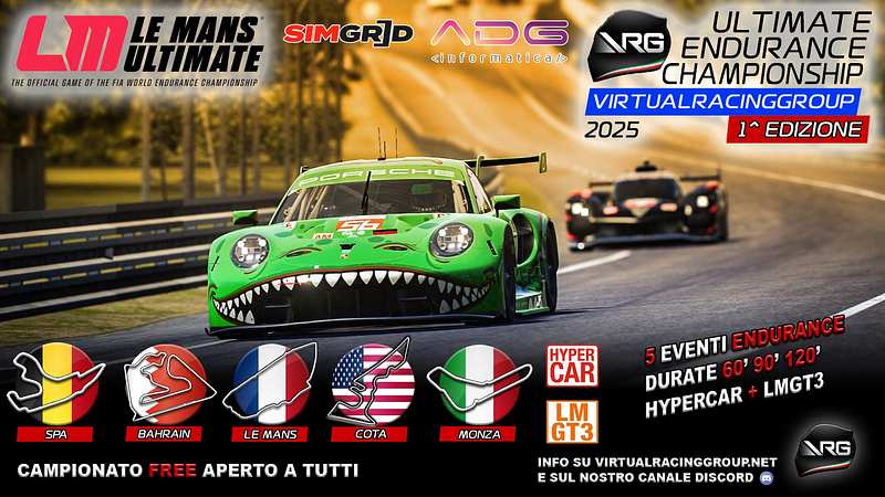 VRG Ultimate Endurance Championship S1 | RaceControl