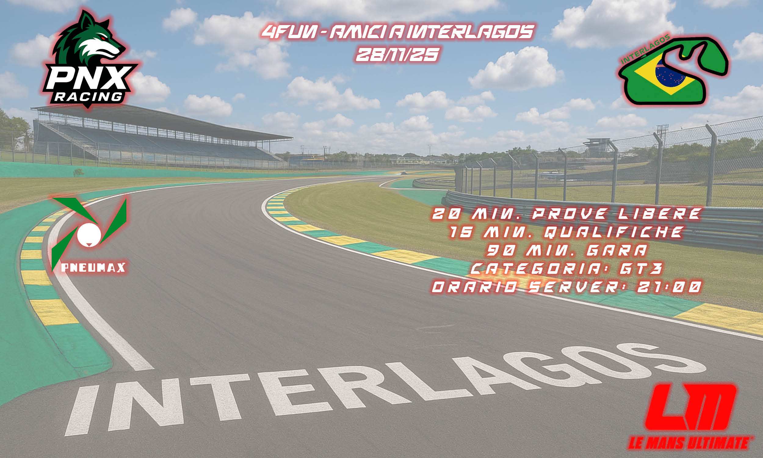 PNX RACING - 4FUN AMICI A INTERLAGOS