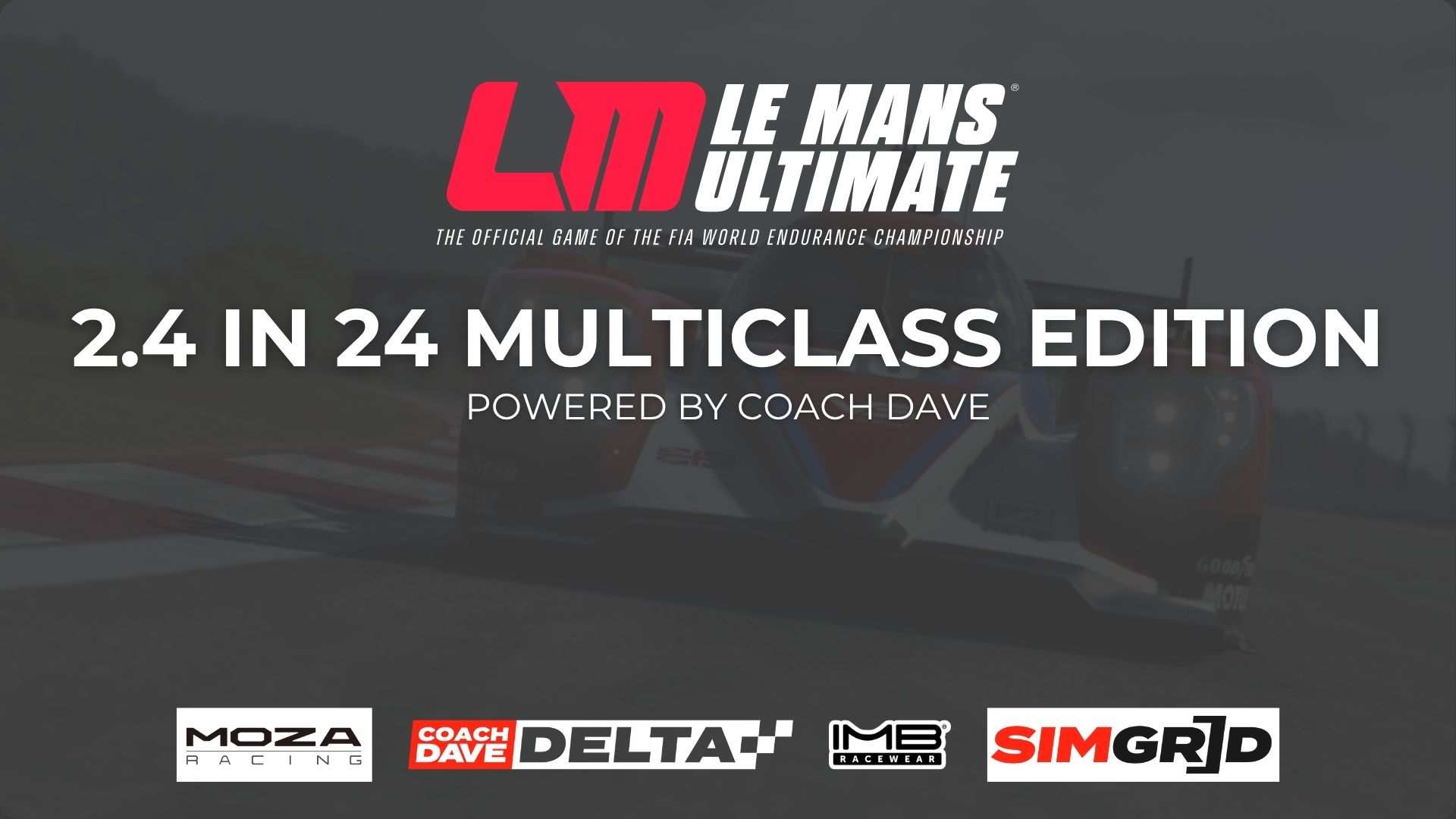 2.4 in 24 Multiclass Edition Powered by Coach Dave