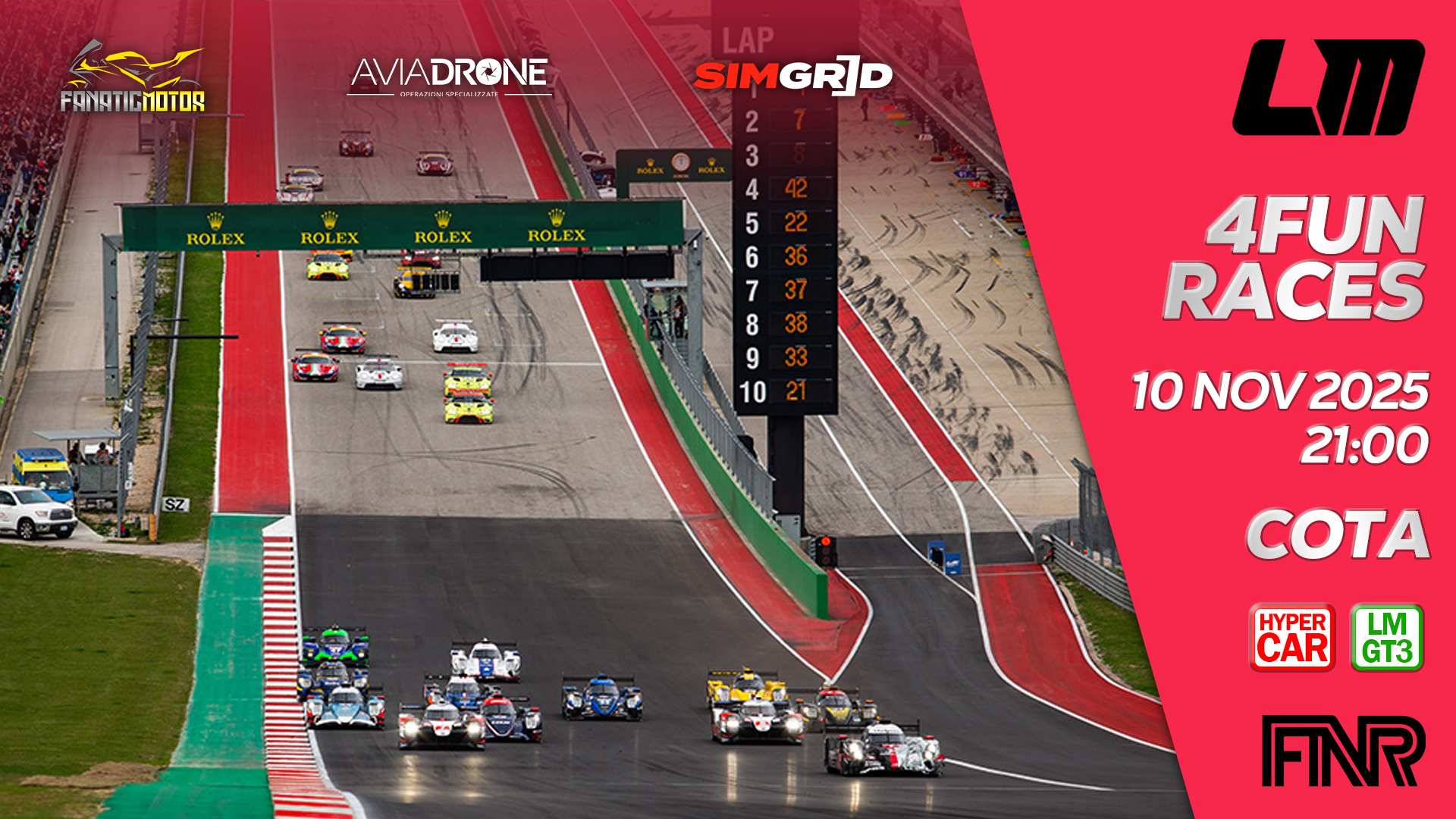 FNR 4FUN RACES - COTA