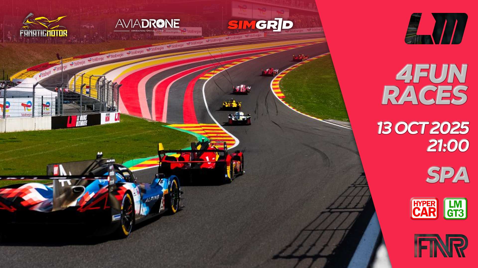 FNR 4FUN RACES - Spa-Francorchamps