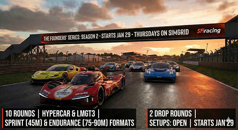 5FIRacing.com | 2026 - LMU - Founders' Series - Season 2