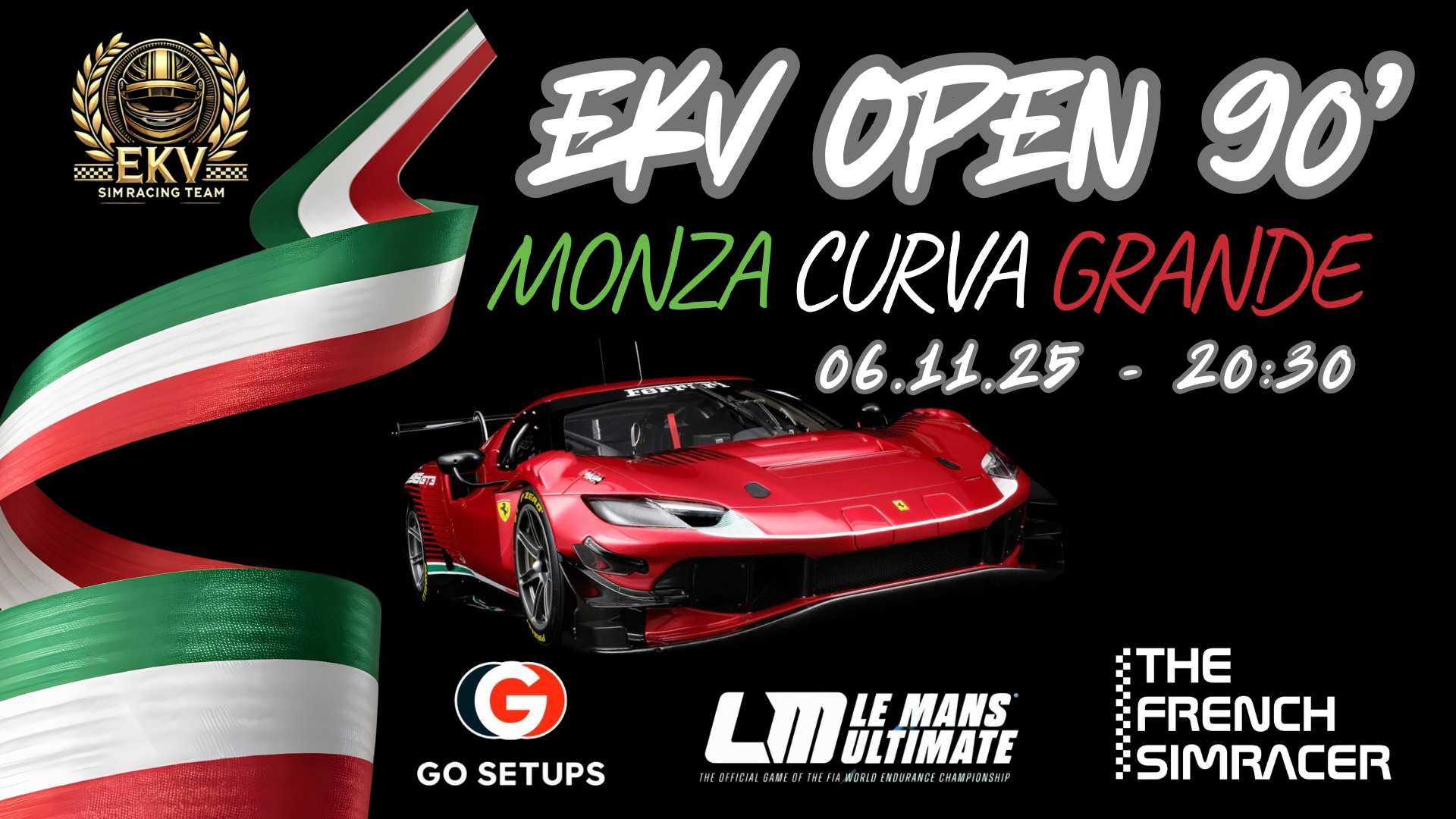 EKV OPEN MONZA CURVA GRANDE LMU 90’
