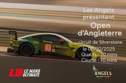 Open d'Angleterre, Circuit de Silverstone 