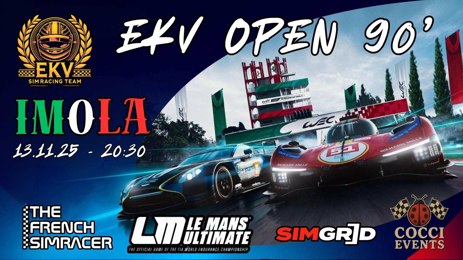 EKV OPEN IMOLA 90’ LMU