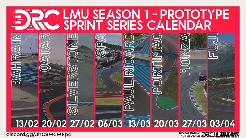 DRC Prototype Sprint | Season 1