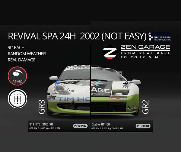 Revival SPA 24h 2002 (not easy)