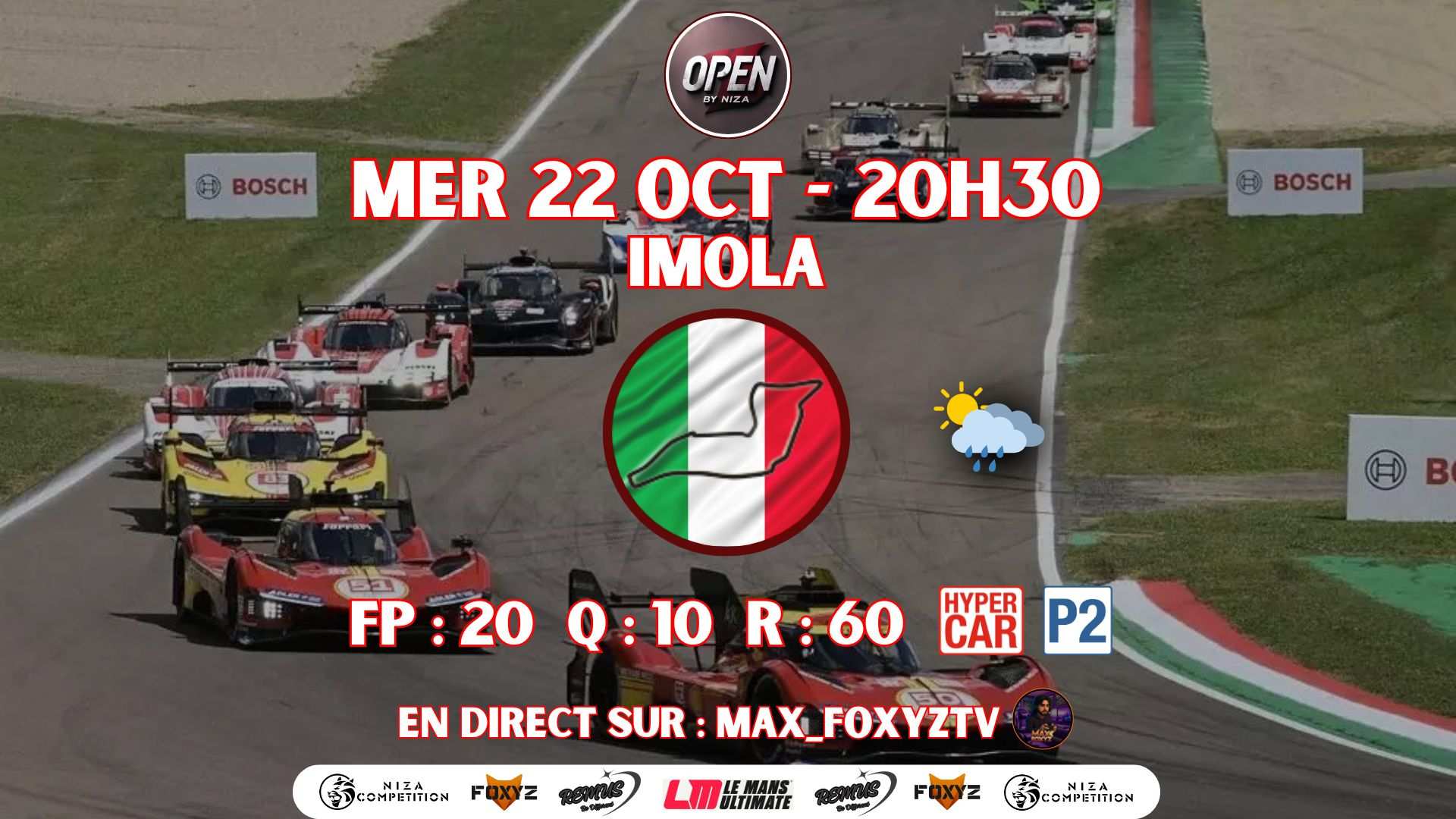 Open 1h of Imola