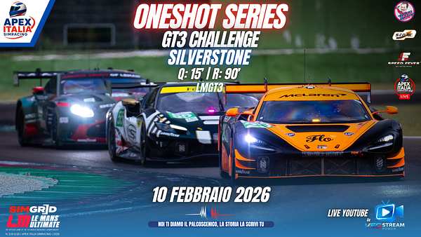 ONESHOT SERIES - GT3 CHALLENGE - SILVERSTONE