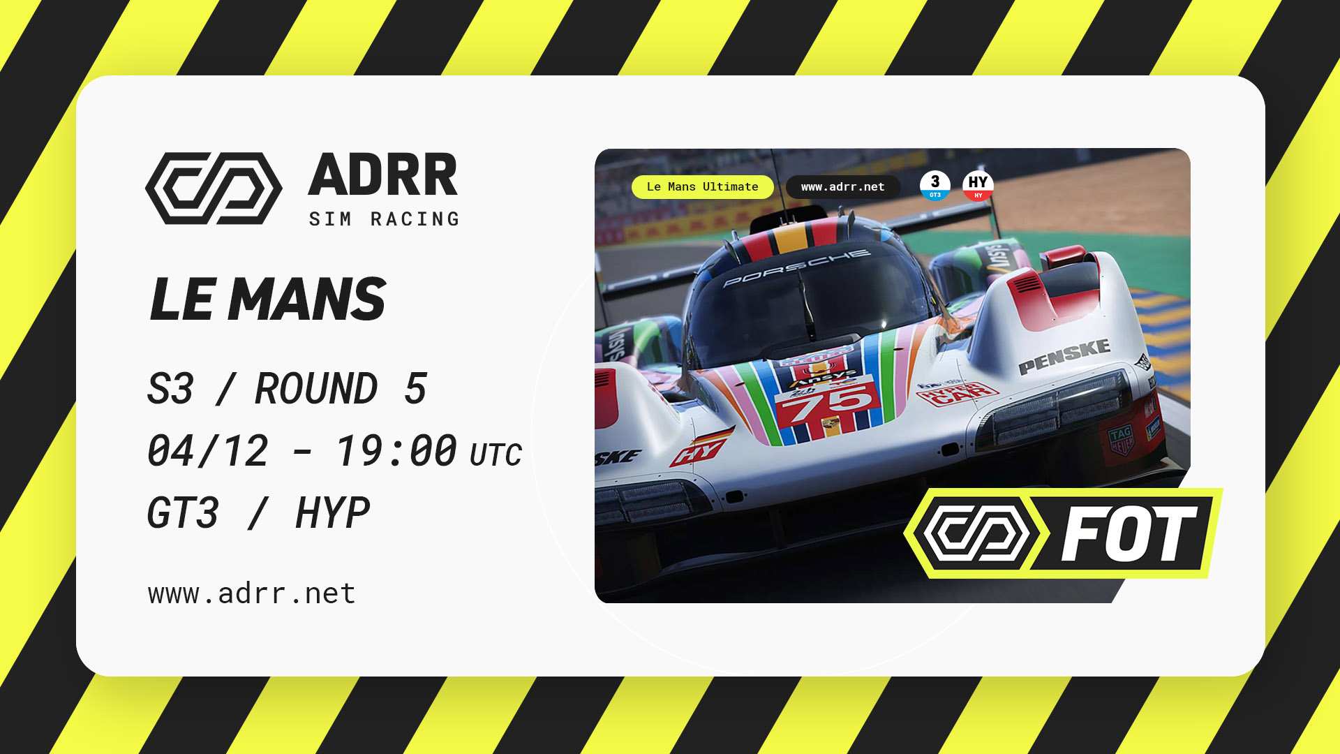 ADRR.net - Flat Out Thursday's - S3 / R5