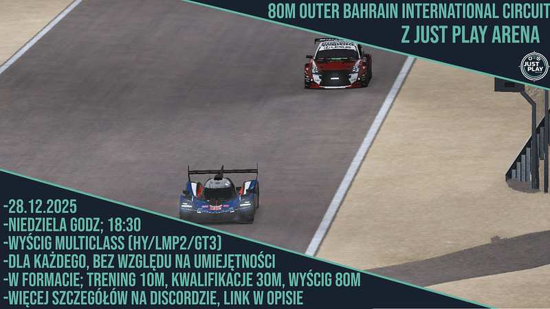 80 minut - Outer Bahrain International Curcit