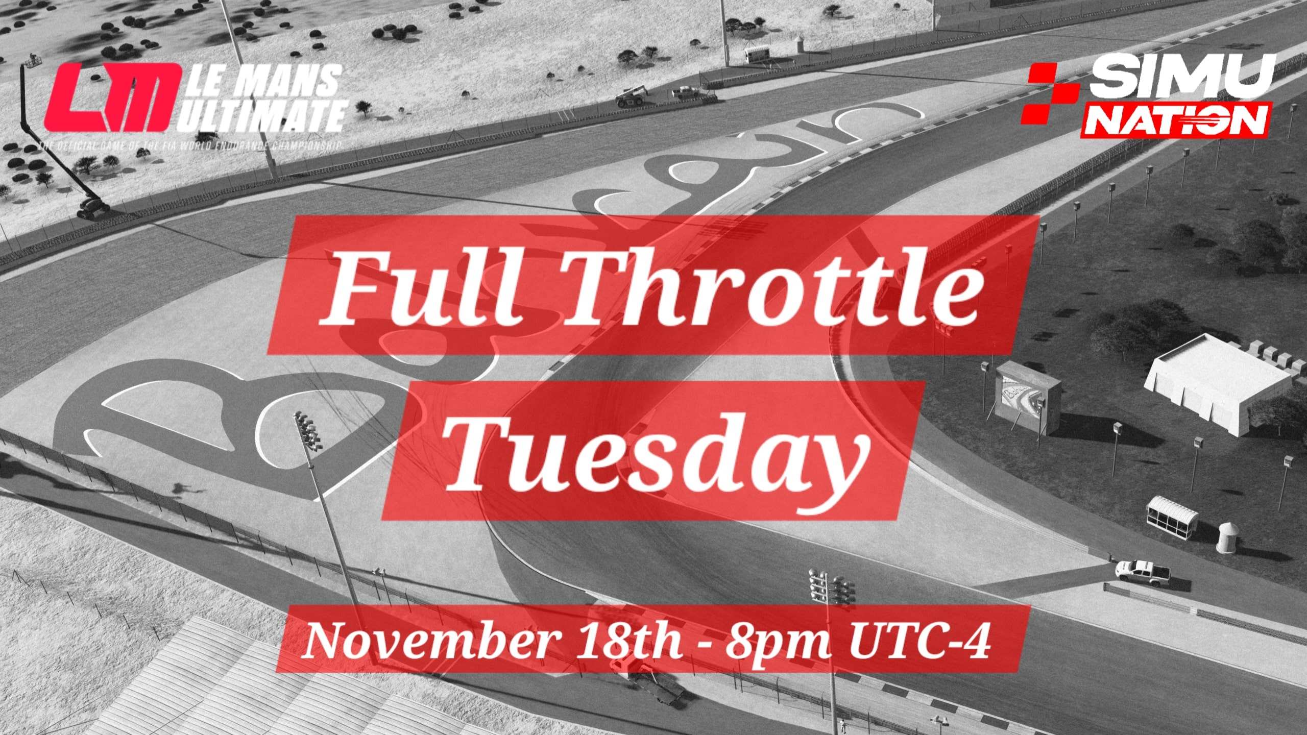 Simu Nation - Full throttle tuesdays #20 - Bahrain Default (WEC)
