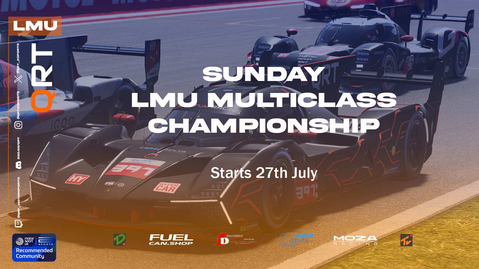 QRT | LMU Multiclass Championship | Sunday Edition