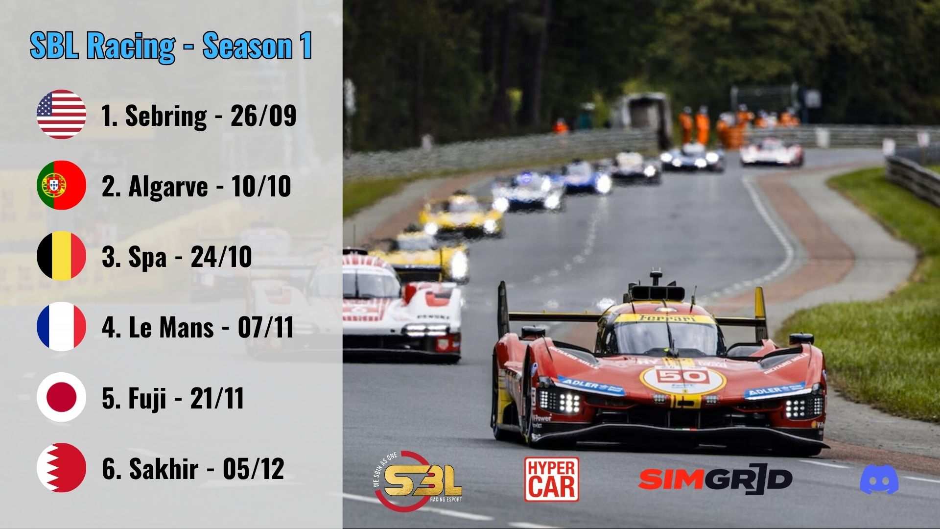SBL Racing - Season 1