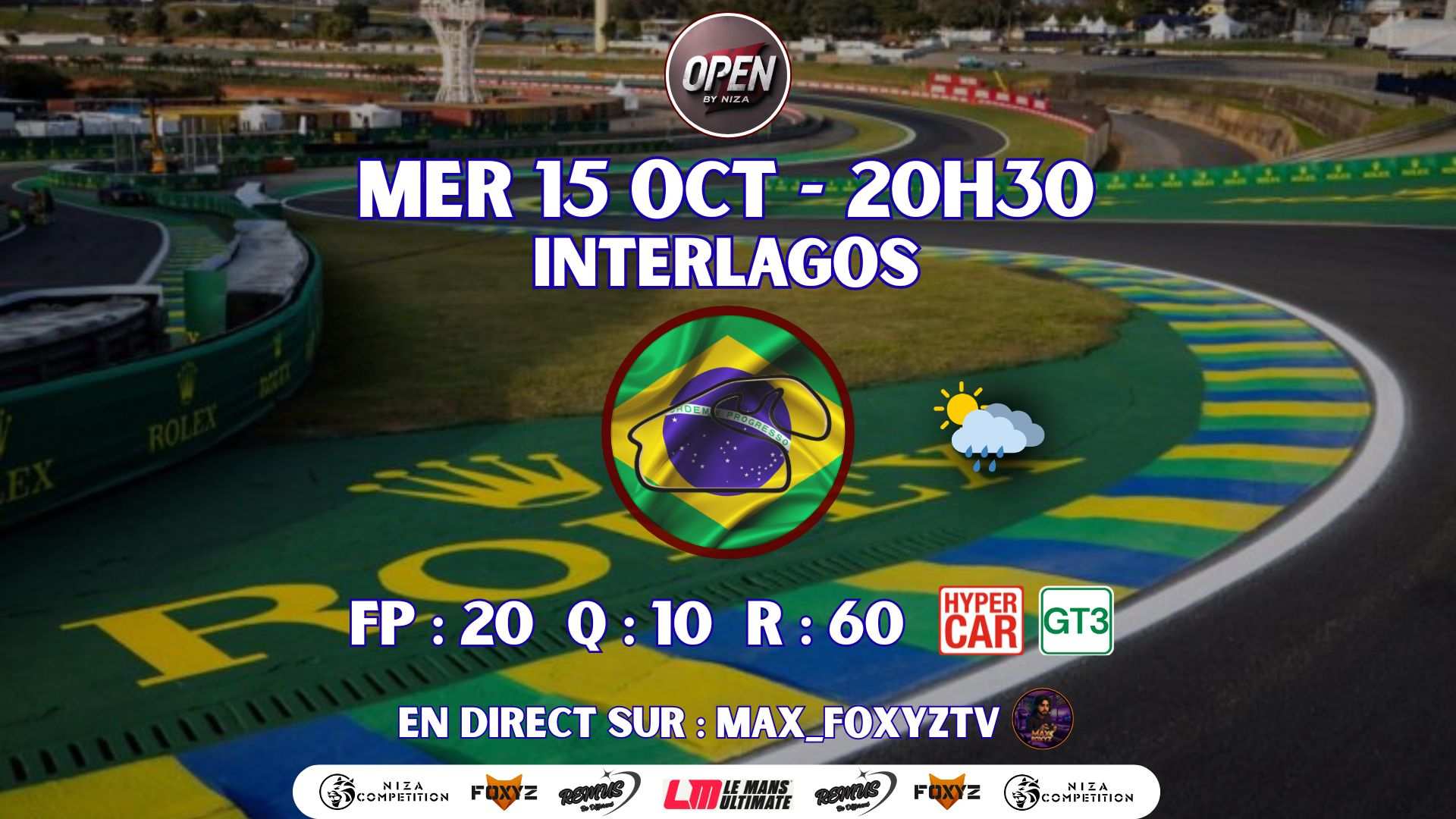 Open 1h of Interlagos