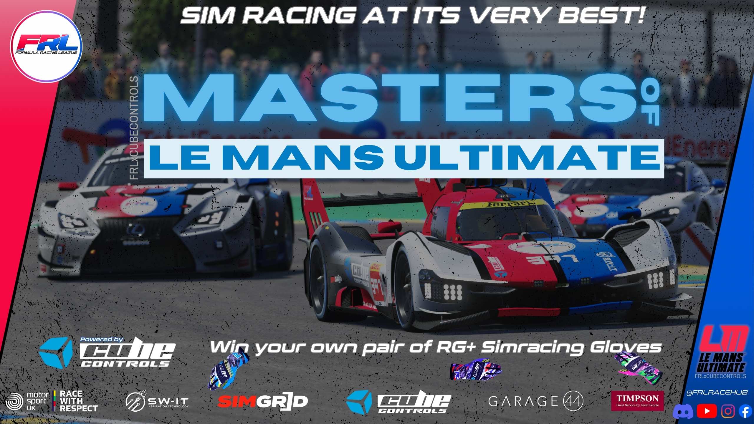FRL • MASTERS OF LMU • Season 3 •powered by Cube Controls LMGT3 split