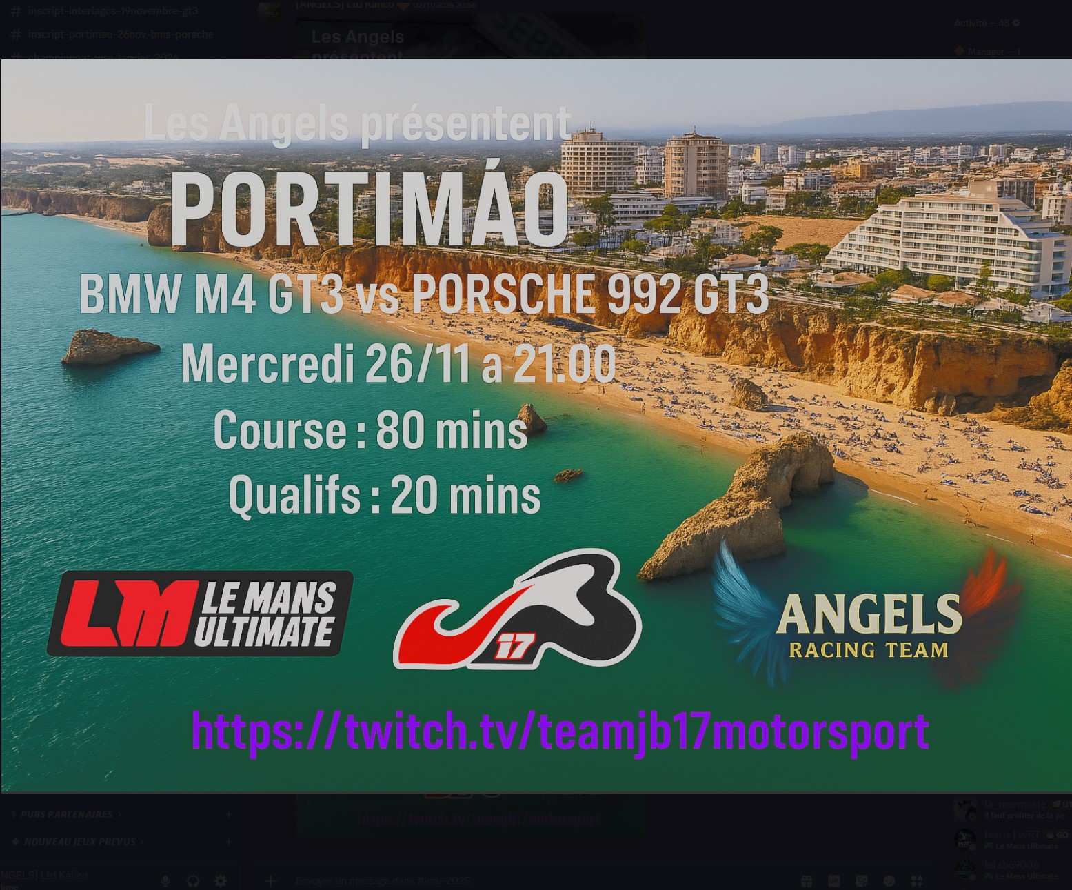 Open à PORTIMAO : BMW M4 GT3 vs PORSCHE 992 GT3