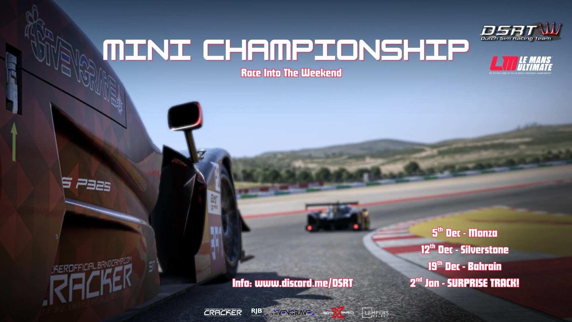 DSRT - Race Into The Weekend - Mini championship